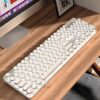 Retro Typewriter Keyboard 2 White 2 | The PNK Stuff
