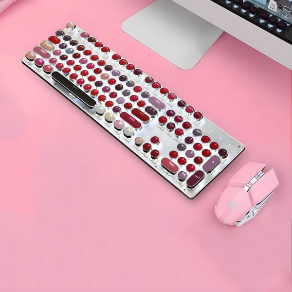 Retro Typewriter Wireless Keyboard and Mouse Set Palette 1 | The PNK Stuff