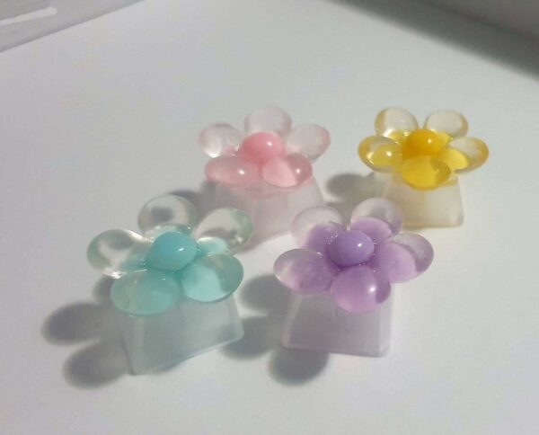 Jelly Flower Keycap - The PNK Stuff