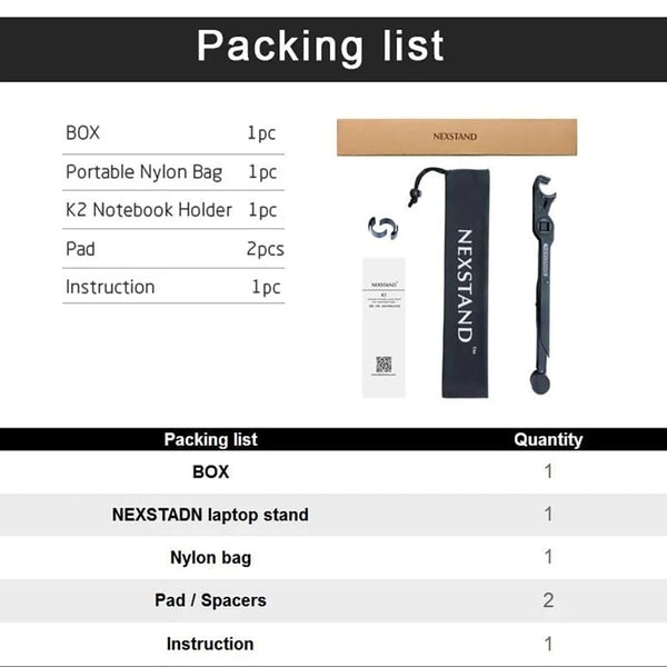 nexstand k2 packing | The PNK Stuff