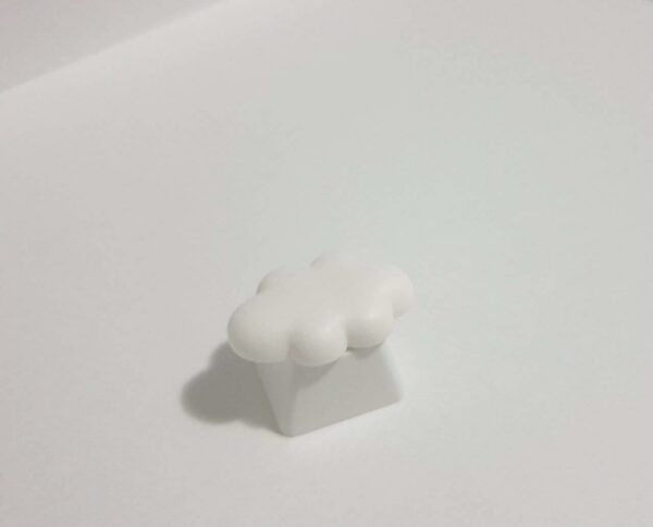 White Cloud Keycap - The PNK Stuff